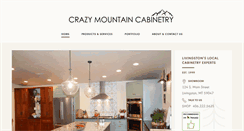 Desktop Screenshot of crazymountaincabinetry.com